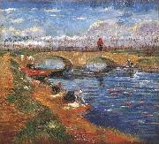 Vincent Van Gogh The Gleize Bridge over the Vigueirat Canal china oil painting artist